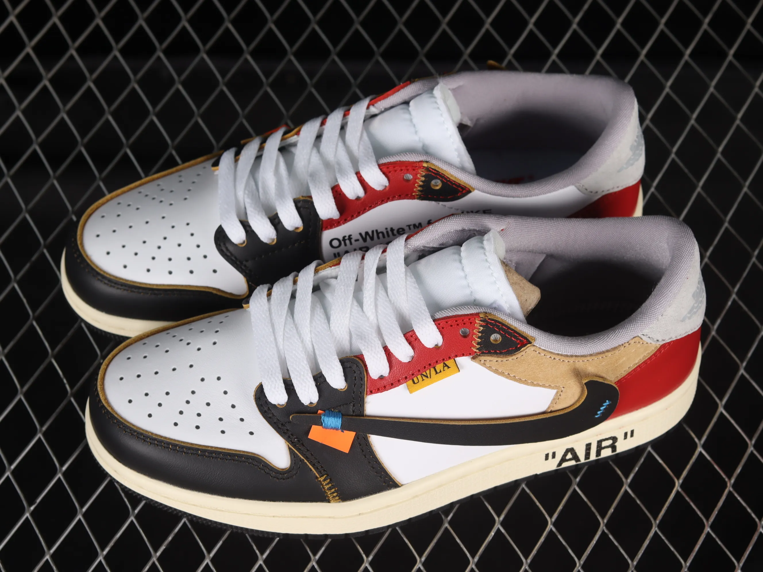 All categories Air Jordan Jordan series basketball shoes Air Jordan 1 Low Air Jordan 1 Low AJ1 Joe 1 custom color low-top classic retro cultural leisure sports basketball shoes CZ0790-107